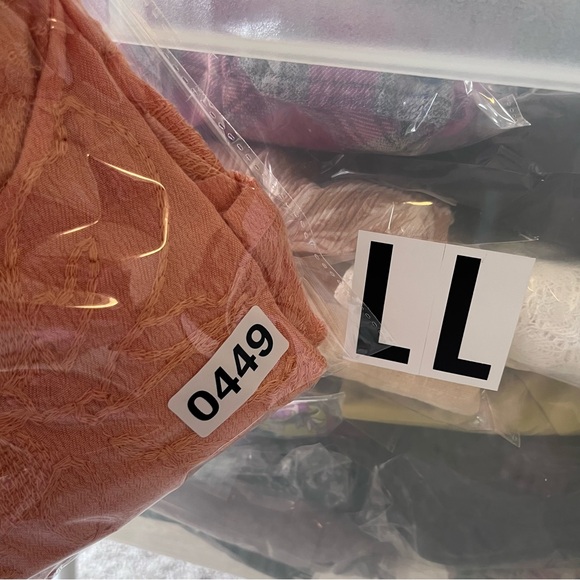 Soft Surroundings Shirt Womens Large Peach Cecile Floral Embroidery Boho - Picture 10 of 12